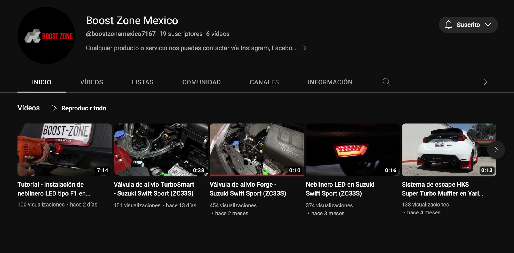 ¡Visita nuestro nuevo canal de Youtube y conoce más de nuestros productos!