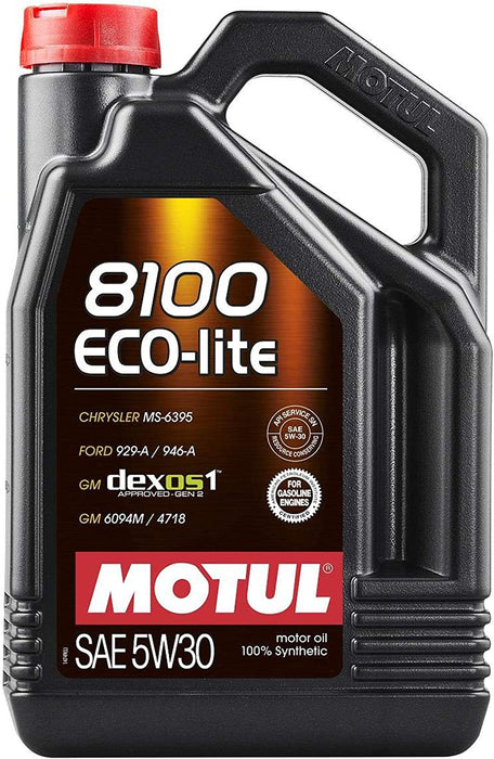 Aceite Sintetico Motul 8100 Eco-Lite 5W-30 5L