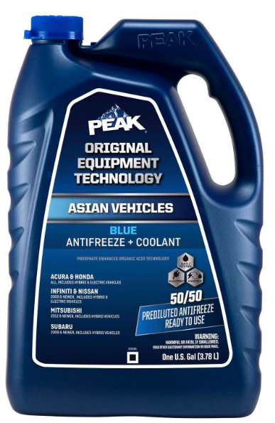 Anticongelante PEAK azul 50/50