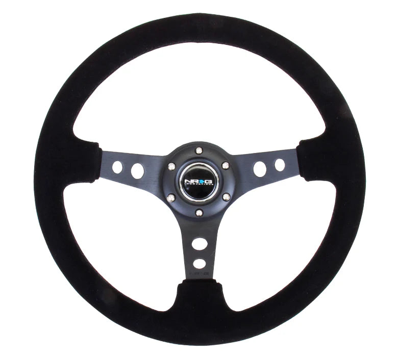 Volante NRG de gamuza