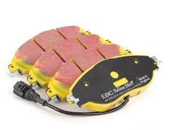 Balatas delanteras EBC yellow para Leon Cupra/ Golf R/ Formentor/ Audi S3