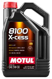 Aceite Sintetico Motul 8100 X-CESS 5W-30 5L