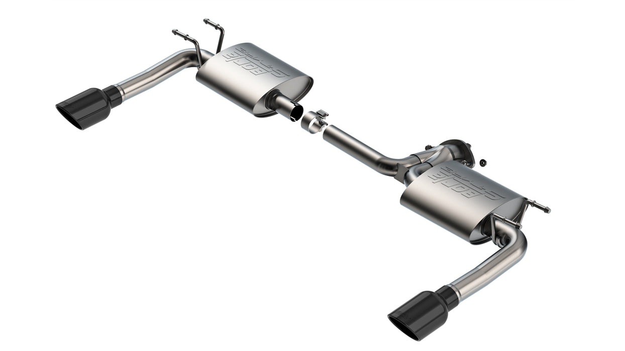 Sistema de escape Axle back Borla para Mazda 3 NA y Turbo (2016-2026)