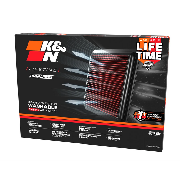 Filtro de reemplazo K&N para MQB 2.5 TSI (RS3/TTRS/RSQ3)