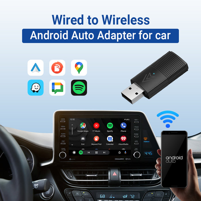 Conector de Apple CarPlay & Andorid Auto inalámbrico