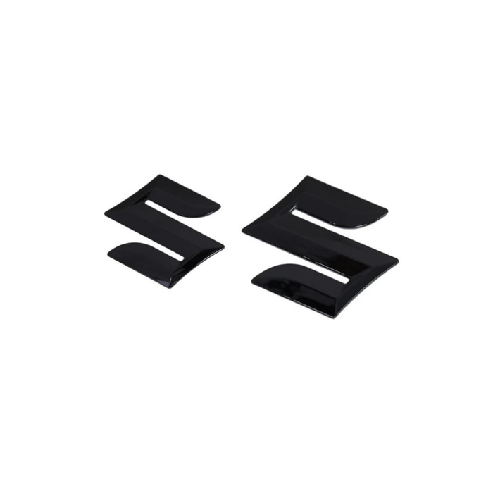 Logo negro delantero "S" para Suzuki