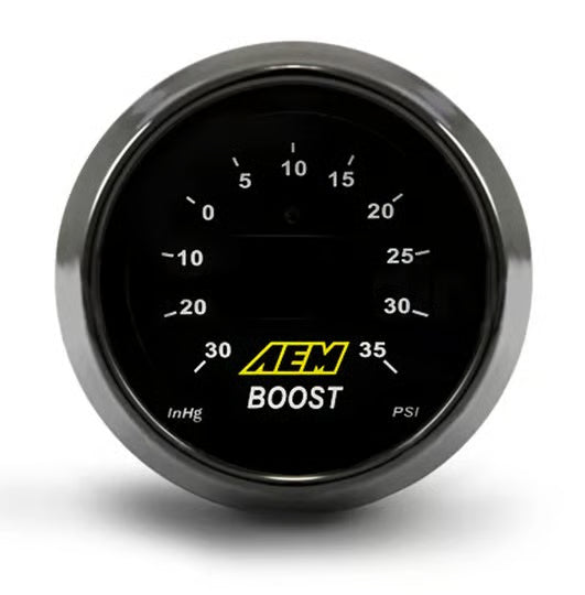 Medidor de boost AEM