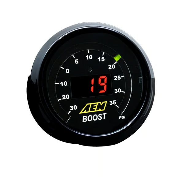 Medidor de boost AEM