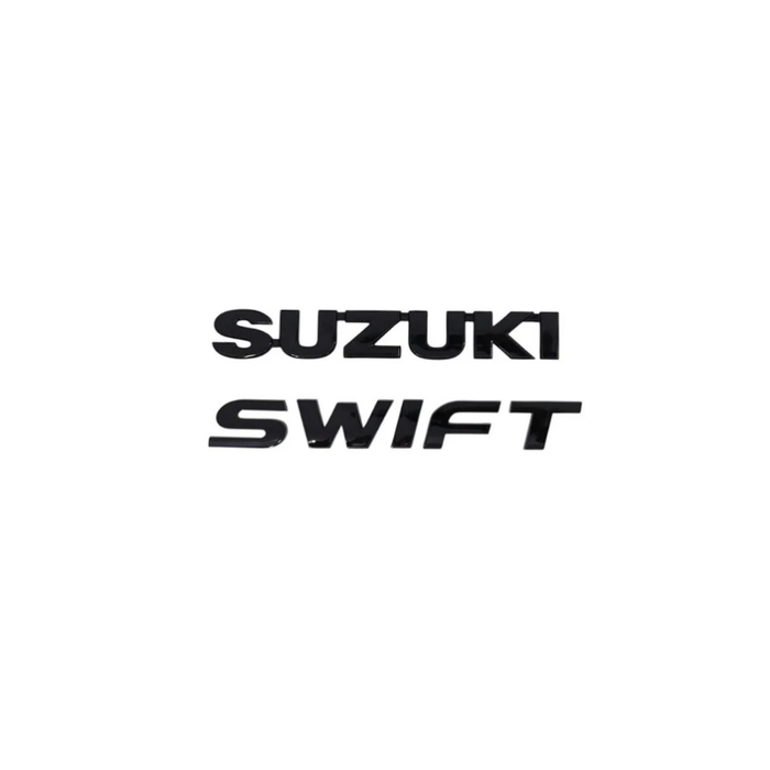 Logo negro ¨Suzuki¨ para Suzuki