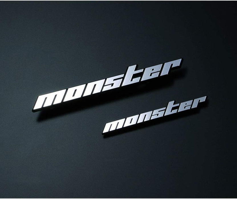 Emblema Monster Sport en Aluminio