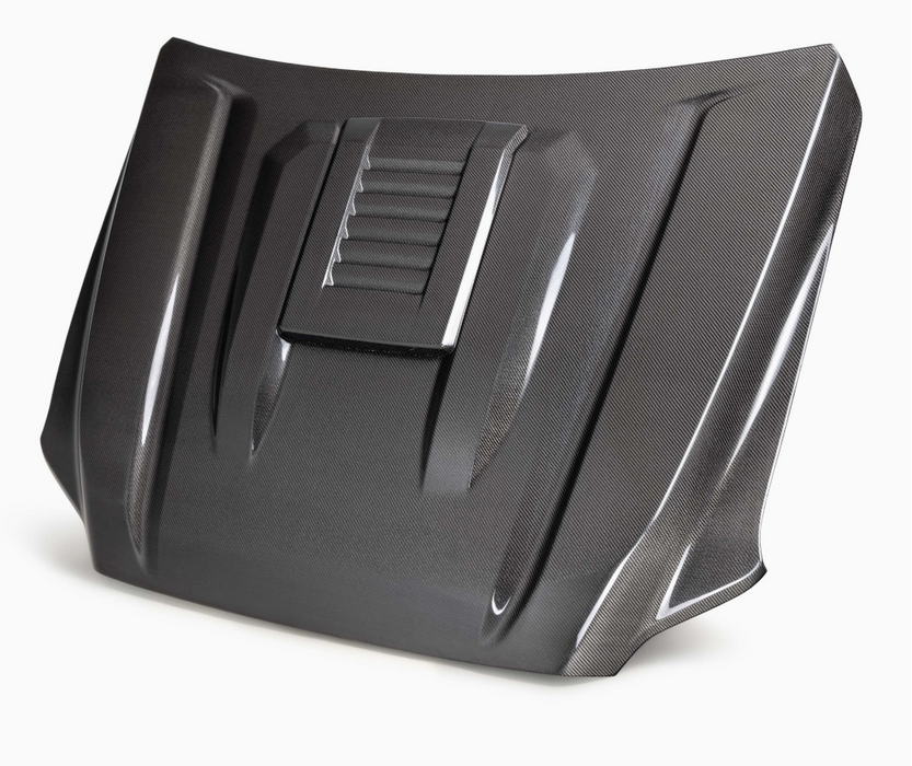 Cofre Seibon TR-Style en fibra de carbono para Tacoma/4Runner (2025)