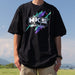Playera HKS Super Racing negra frente