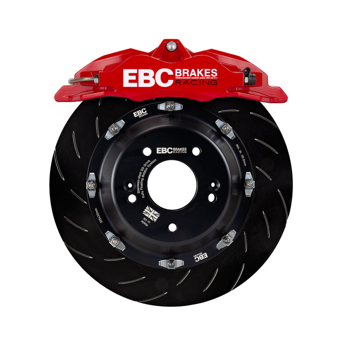Big brakes delanteros EBC de 6 pistones para grupo VAG (Cupra/Seat/Volkswagen/Audi)