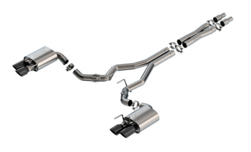 Sistema de Escape Borla ATAK CAT-BACK para Mustang GT coupé (2024-2025)
