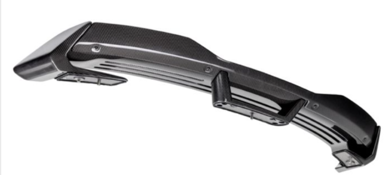 Alerón Ford Racing en fibra de carbono para Mustang Fastback GT/ Dark Horse (2024-2026)