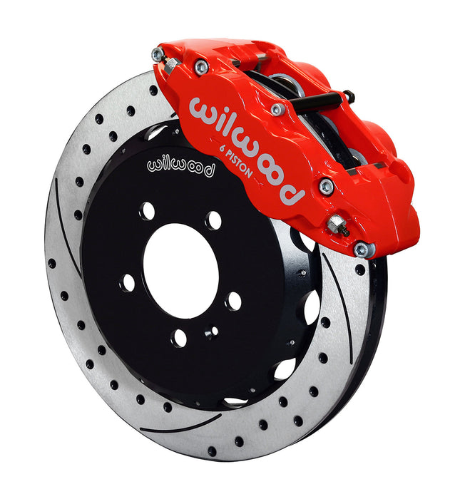 Big brakes kit delantero Wilwood Dynapro de 6 pistones para VW GTI/ Audi A3