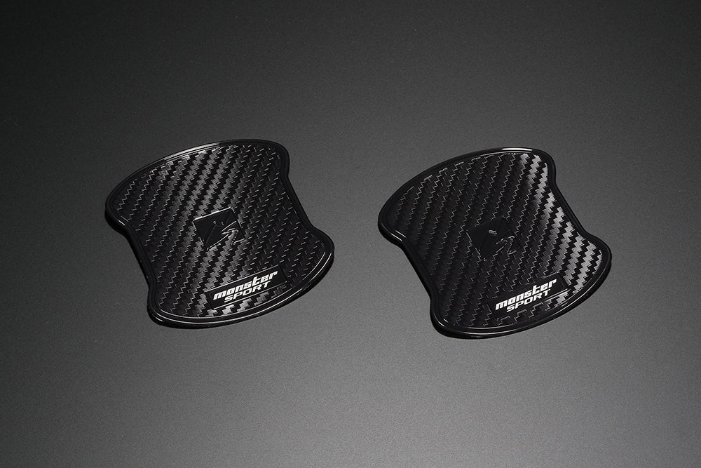 Juego oficial de dos protectores Monster Sport 792500-7600M para manijas delanteras
