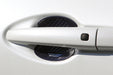 Protector de manija Monster Sport instalado en Suzuki Swift color blanco