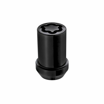 Birlos de seguridad McGard M12x1.25 negros (Tuner Style)