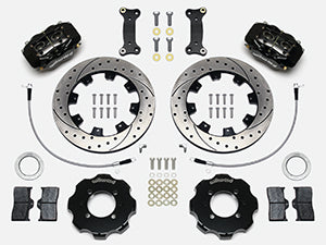 Wilwood Dynalite 140-14233-D Mazda MX-5 ND - 12.19 negro perforado y ranurado