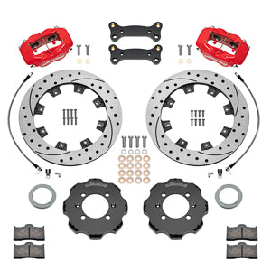 Wilwood Dynalite 140-17937-DR Mazda MX-5 ND - 11.75 rojo perforado y ranurado