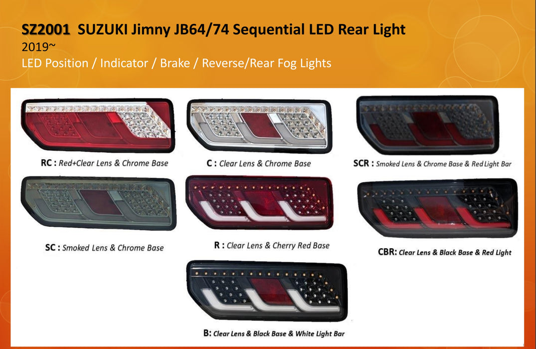 Calaveras LED para Suzuki Jimny